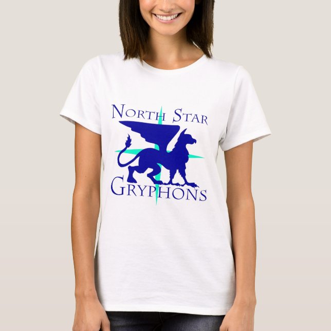 Camiseta de Gryphons de la estrella del norte de (Anverso)