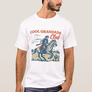 Camiseta de Guay Grandads Club | Abuelo Retro Cowb