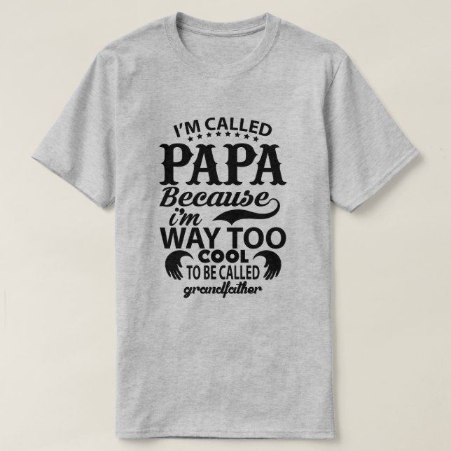 Camiseta de Guay Papa Men (Diseño del anverso)