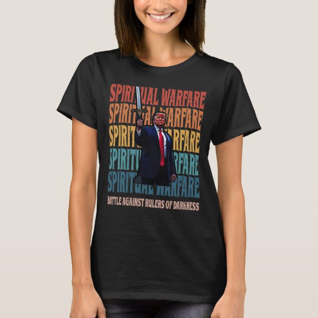 Camiseta de guerra espiritual_cristiana (Anverso)