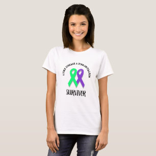 Camiseta de Guerrera de la Enfermedad de Lyme y Fi