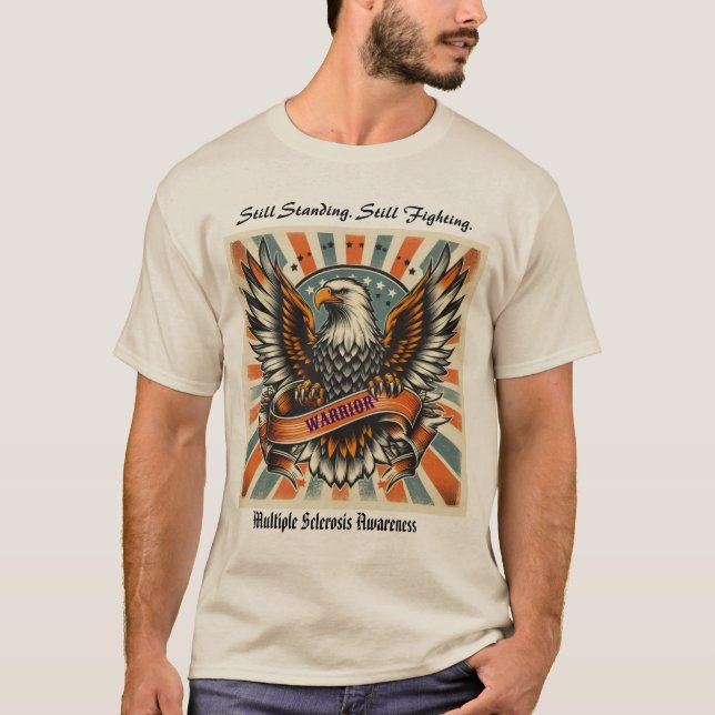 Camiseta de guerrero de Esclerosis Múltiple – EaT- (Anverso)