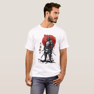 Camiseta de guerrero de Samurai - Arte Bushido jap
