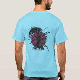 Camiseta de guerrero japonés - Camisa Samurái Luna