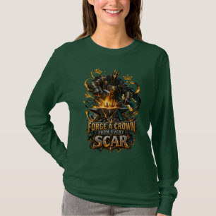 Camiseta de Guerrero Motivacional