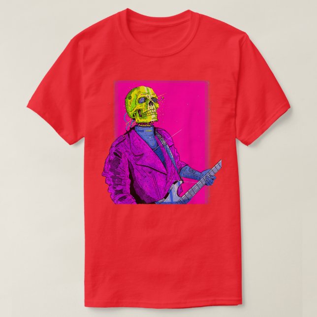 Camiseta de Guitar Stars Skull Men (Diseño del anverso)