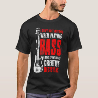 Camiseta De Guitarra Bass Para Guitar_fullprint