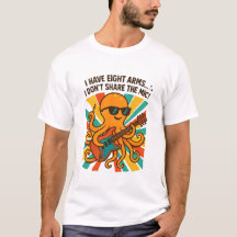 Camiseta de Guitarra de Pulpo