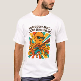 Camiseta de Guitarra de Pulpo