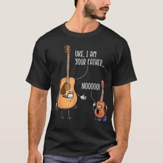 Camiseta De Guitarra Graciosa, Camisa Ukelele, Uke