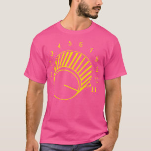 Camiseta de Guitarra Volumen Hasta 11