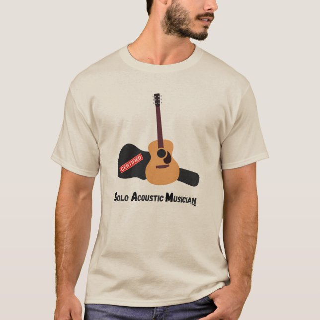 Camiseta de guitarra y Funda SAM certificada (Anverso)