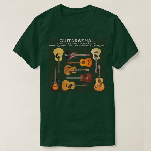 Camiseta de Guitarsenal (Diseño del anverso)