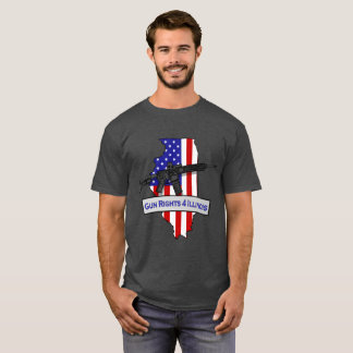 Camiseta de GunRights4Illinois Logo'd