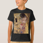 Camiseta ~ de Gustavo Klimt el beso<br><div class="desc">Klimt 1862-1918,  Gustavo,  bei Wien,  Austria de Baumgarten</div>