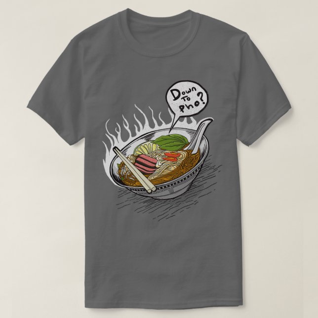 CAMISETA DE HACIA LA PHO  (Diseño del anverso)