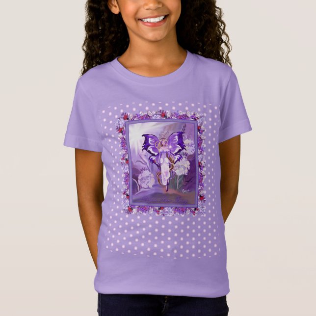 Camiseta De Hada De Sol Púrpura (Anverso)