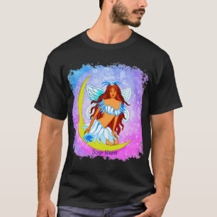 Camiseta de hadas de la luna nocturna