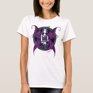 Camiseta de hadas de la muñeca de las rosas