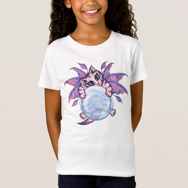 Camiseta de hadas de los chicas del arte de la (Anverso)