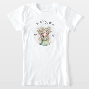 Camiseta de hadas para Chica de cumpleaños