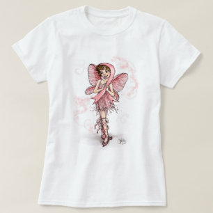 Camiseta de hadas rosadas