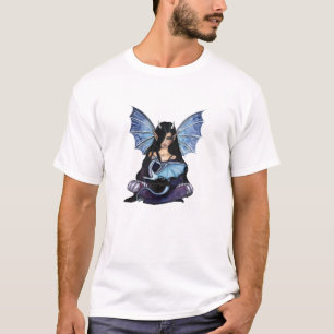 Camiseta de hadas y dragón para chicas