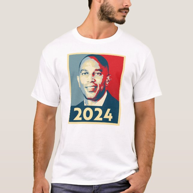 Camiseta de Hakeem Jeffries 2024 (Anverso)