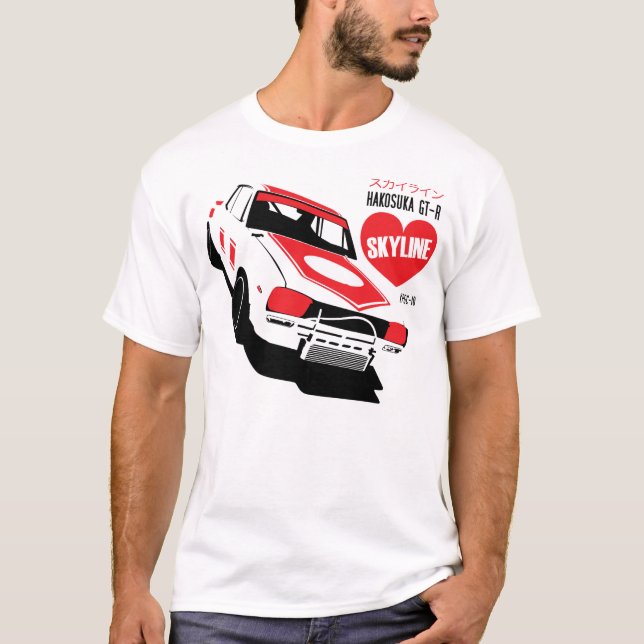 Camiseta de Hakosuka GT-r (Anverso)