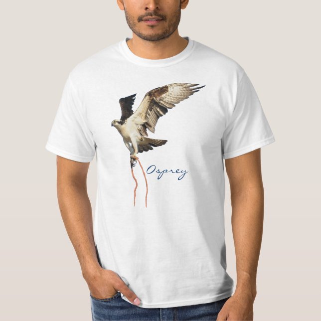 Camiseta de halcón de pez Osprey (Anverso)