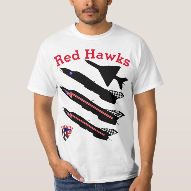 Camiseta de halcones rojos (Anverso)