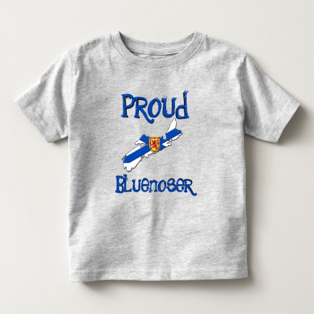 Camiseta de Halifax Nova Scotia Proud Bluenoser (Anverso)