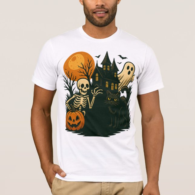 Camiseta de Halloween (Anverso)