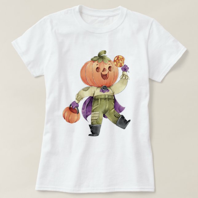 Camiseta de Halloween (Diseño del anverso)