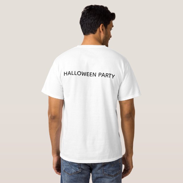 Camiseta de Halloween (Reverso completo)