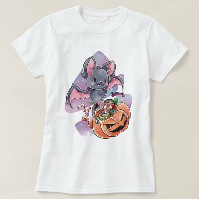 Camiseta de Halloween (Diseño del anverso)