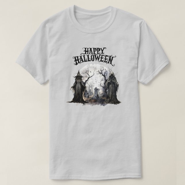 Camiseta de Halloween (Diseño del anverso)