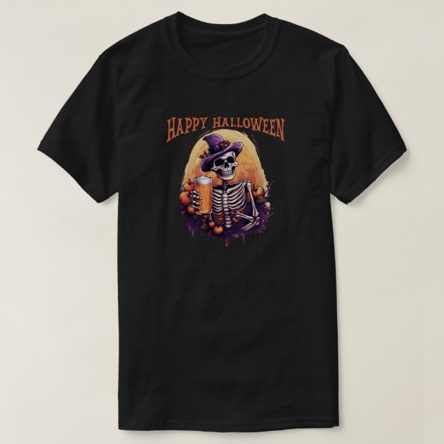 Camiseta de Halloween (Diseño del anverso)