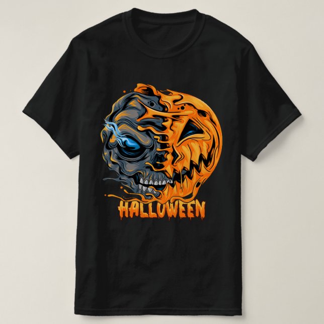  Camiseta de Halloween (Diseño del anverso)