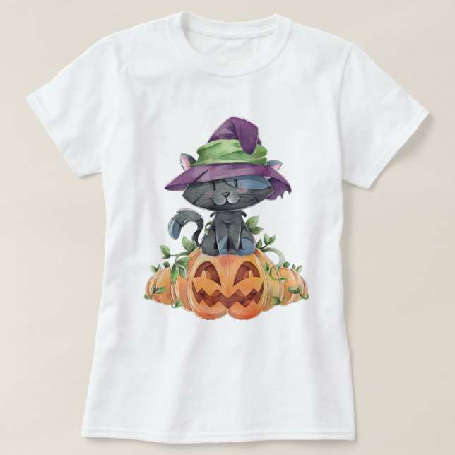 Camiseta de Halloween (Diseño del anverso)