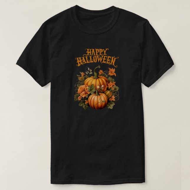 Camiseta de Halloween (Diseño del anverso)
