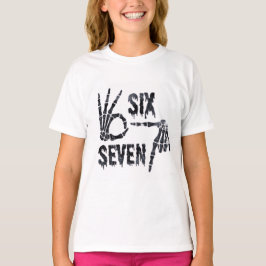 camiseta de halloween 6 7 para niños