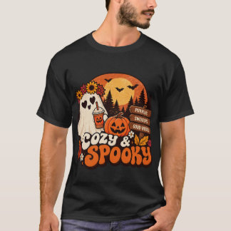 Camiseta de Halloween acogedora y espeluznante