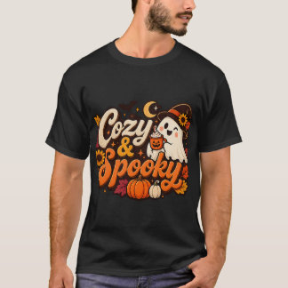 Camiseta de Halloween acogedora y espeluznante