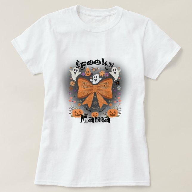 Camiseta de Halloween Adorable (Diseño del anverso)