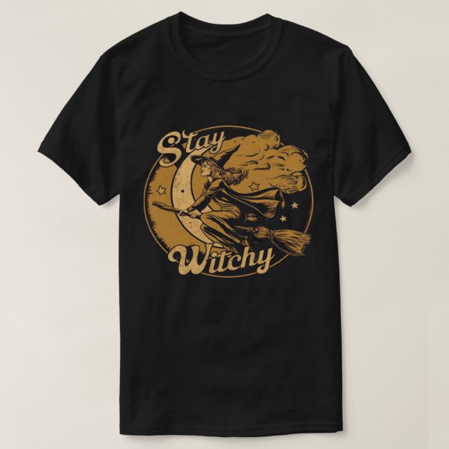 camiseta de Halloween aguda (Diseño del anverso)