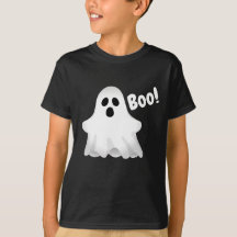 Camiseta de Halloween Boo Ghost Boy