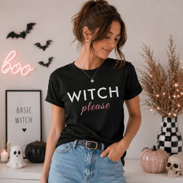 Camiseta de Halloween Bruja Moderna Por Favor – Te