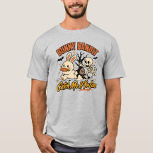Camiseta de Halloween Bunny Bandit | Esqueleto per