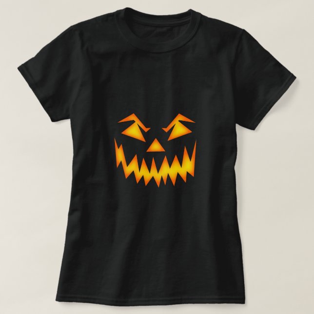 Camiseta de Halloween, camiseta de halloween femen (Diseño del anverso)